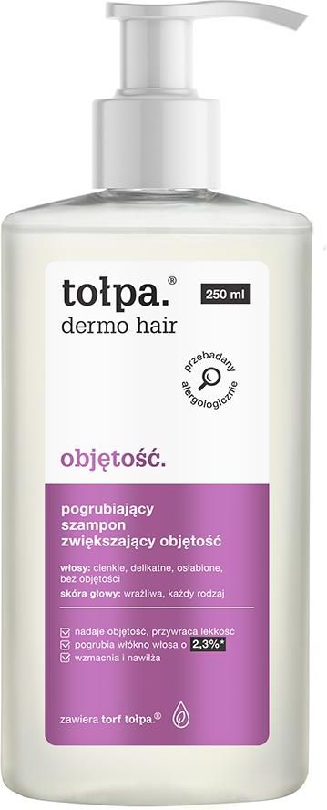 dermo hair pogrubiający szampon zwiększający objętość 250ml cena