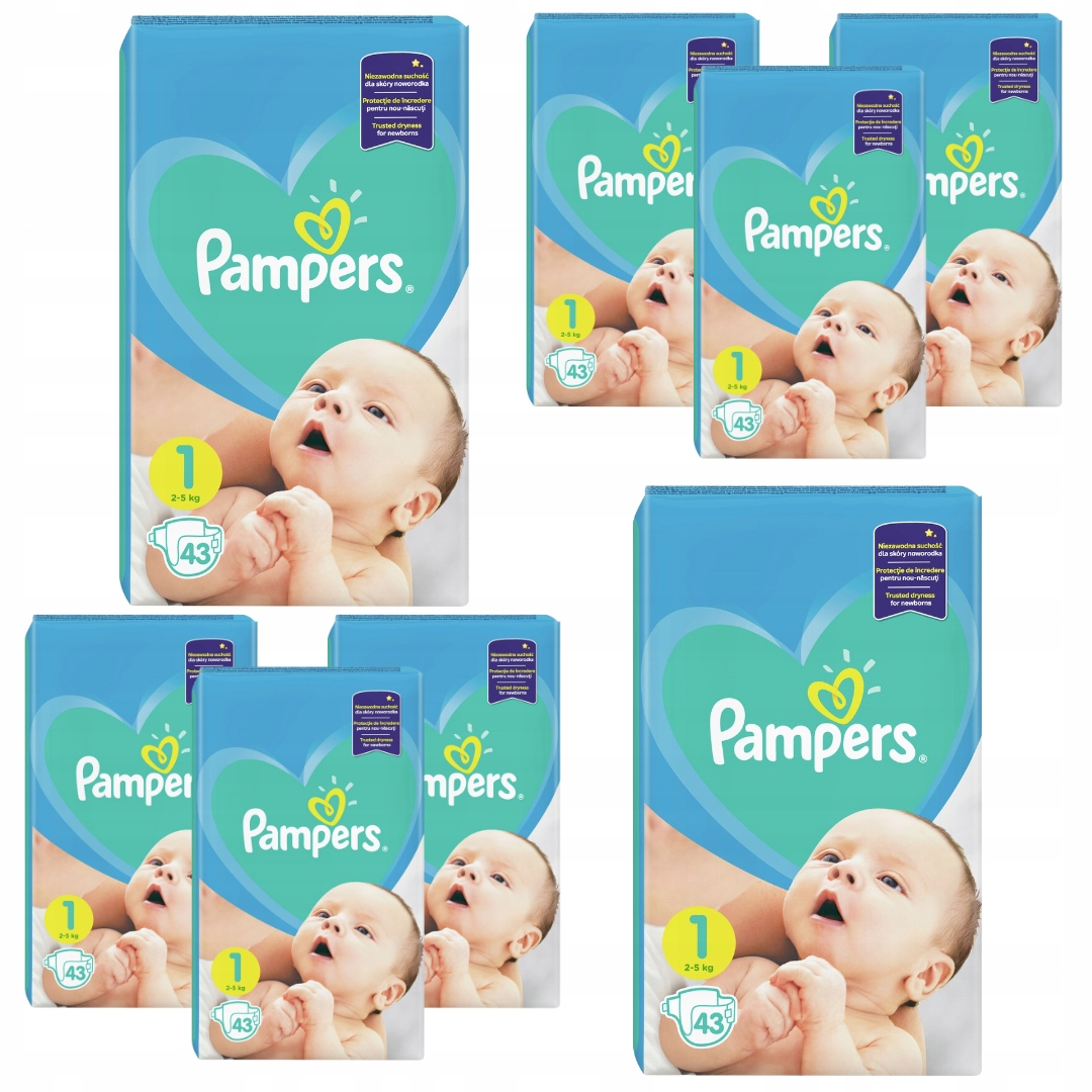 pampers newborn 1 allegro