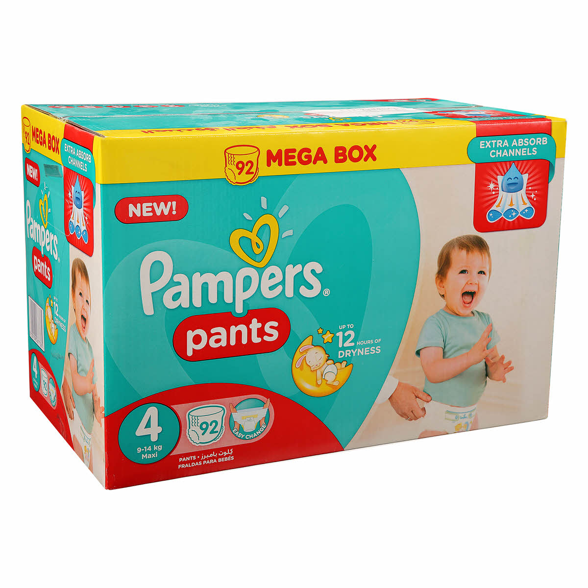 pampers pants 4 megabox