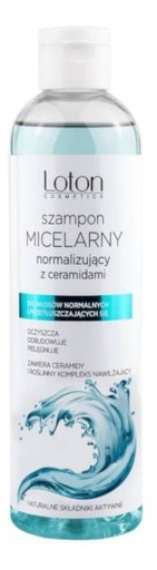 loton szampon micelarny normalizujący z ceramidami