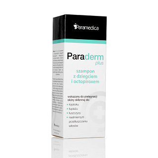 paraderm plus szampon z dziegciem łuszczyca łojoto