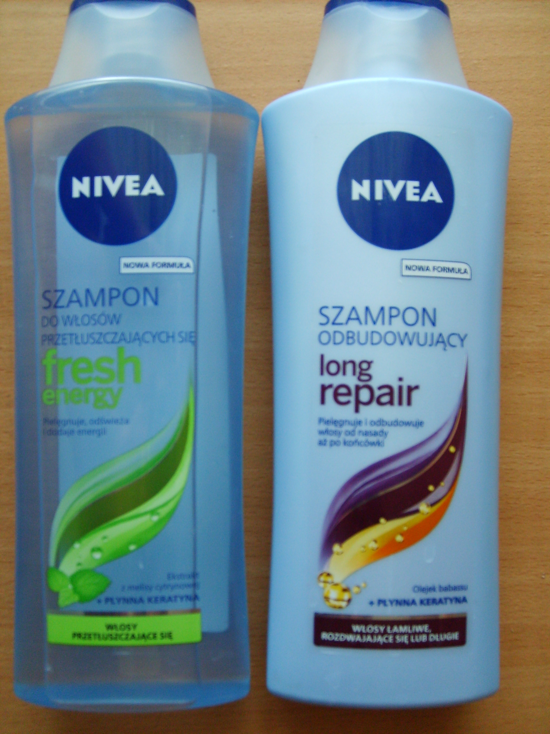 nivea szampon odbudowujący long repair opinie