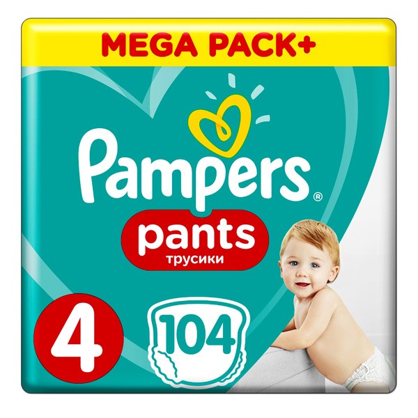 pampers.pants 4 104 sztuk