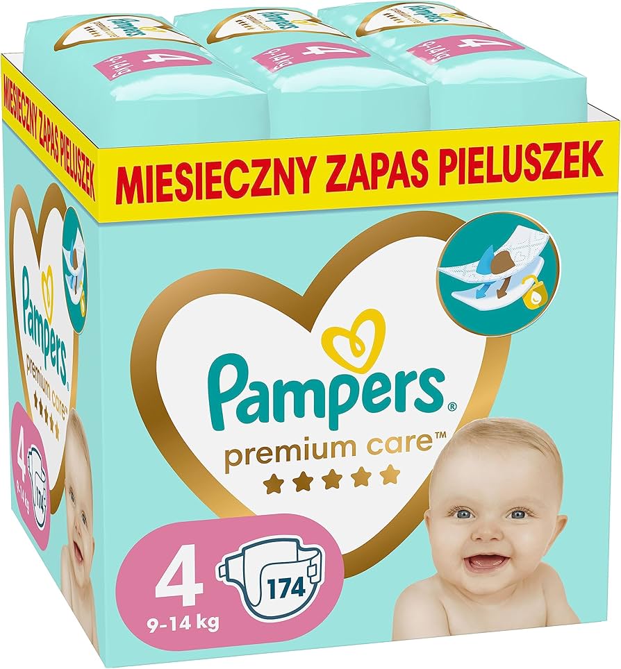 pampers premium care pieluchy rozmiar 4