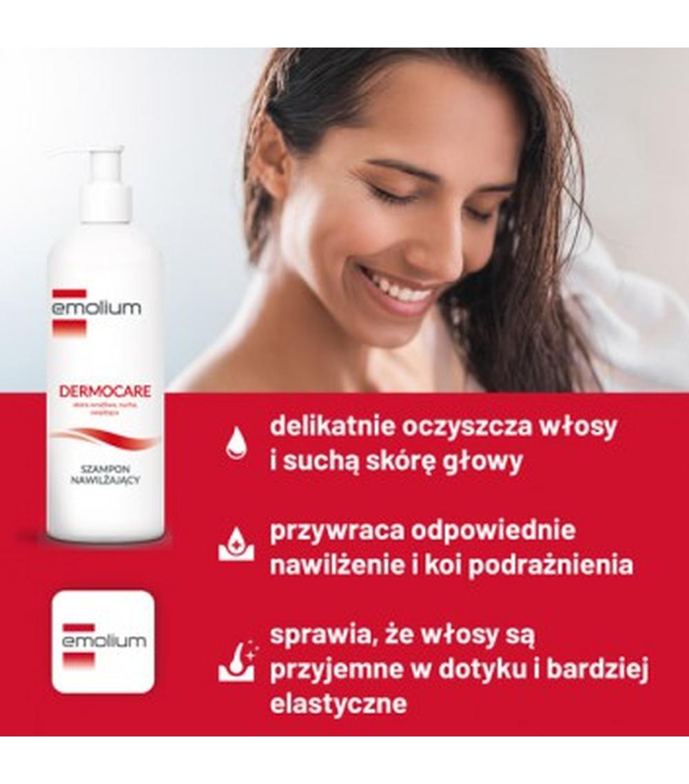 emolium dermocare szampon nawilżający od 1 miesiąca 400ml