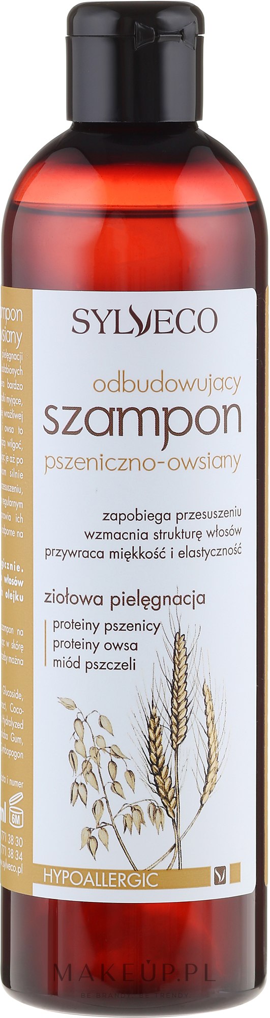 sylveco szampon pszeniczno-owsiany rossmann