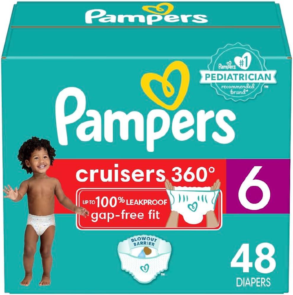 pampers premium cre zielone i biale