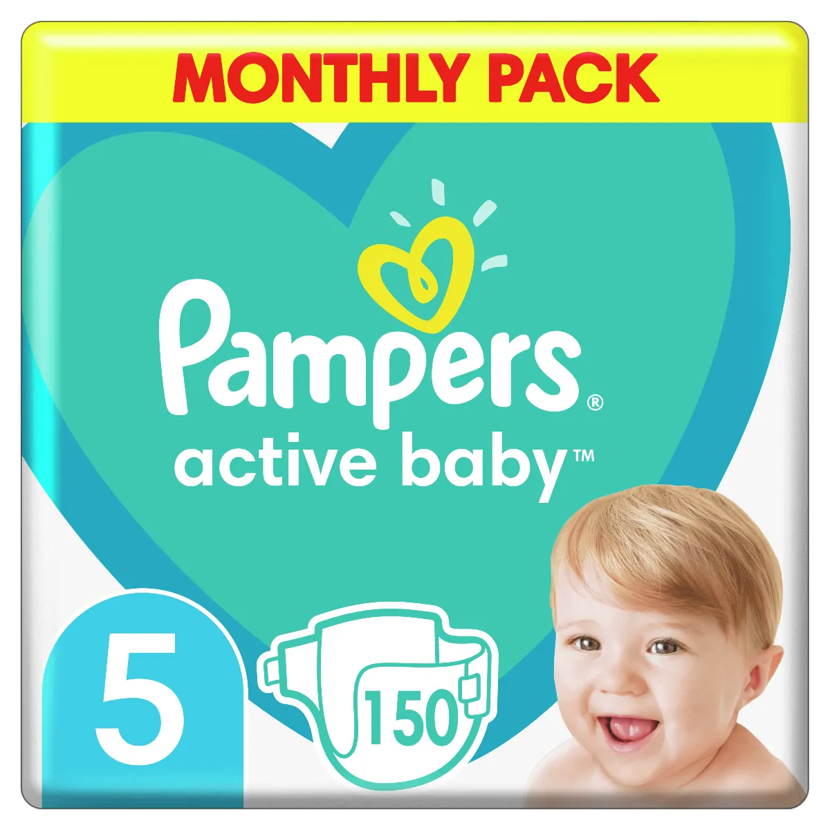 pieluchy pampers active baby mth 3 midi