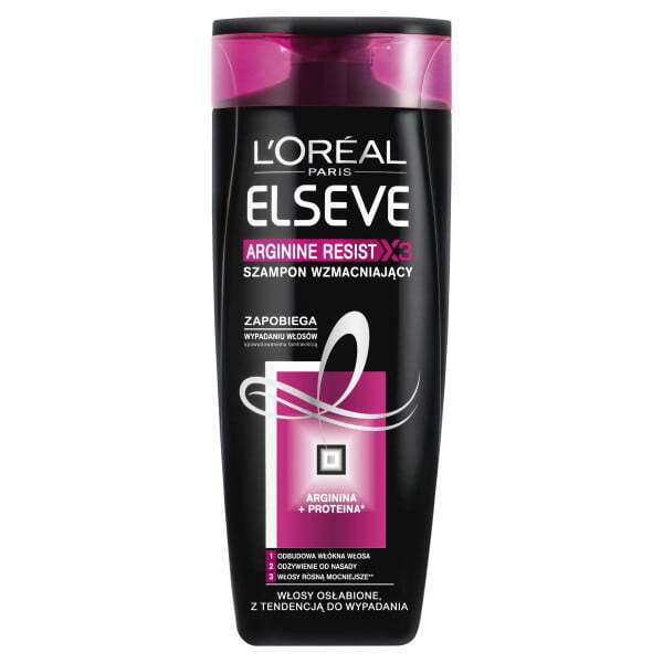 loréal paris elseve arginine resist x3 wzmacniający szampon do włosów