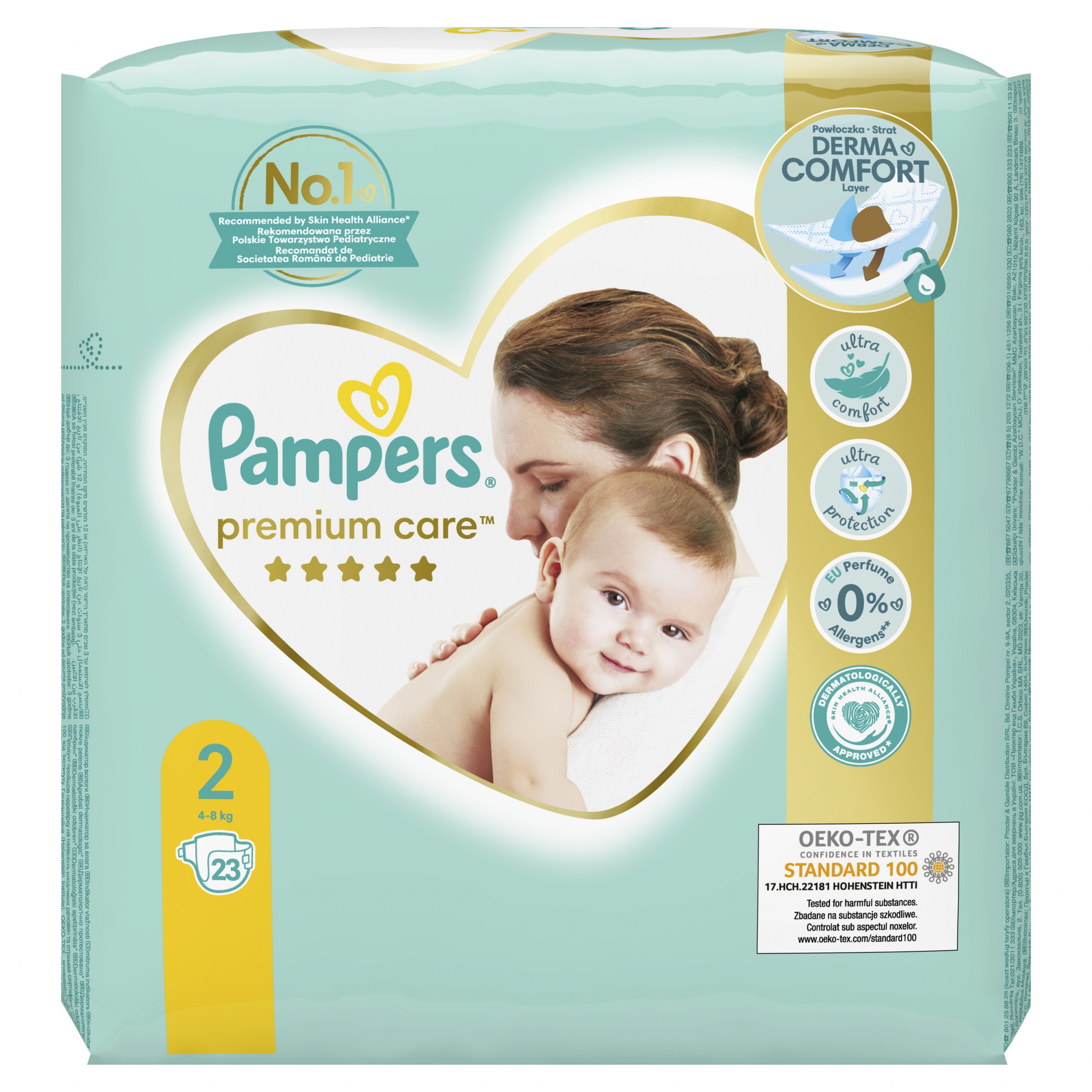 pampersy pampers 23 szt 2-5 kg