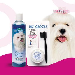 bio-groom super white 355 ml szampon rozjaśniający biały kolor