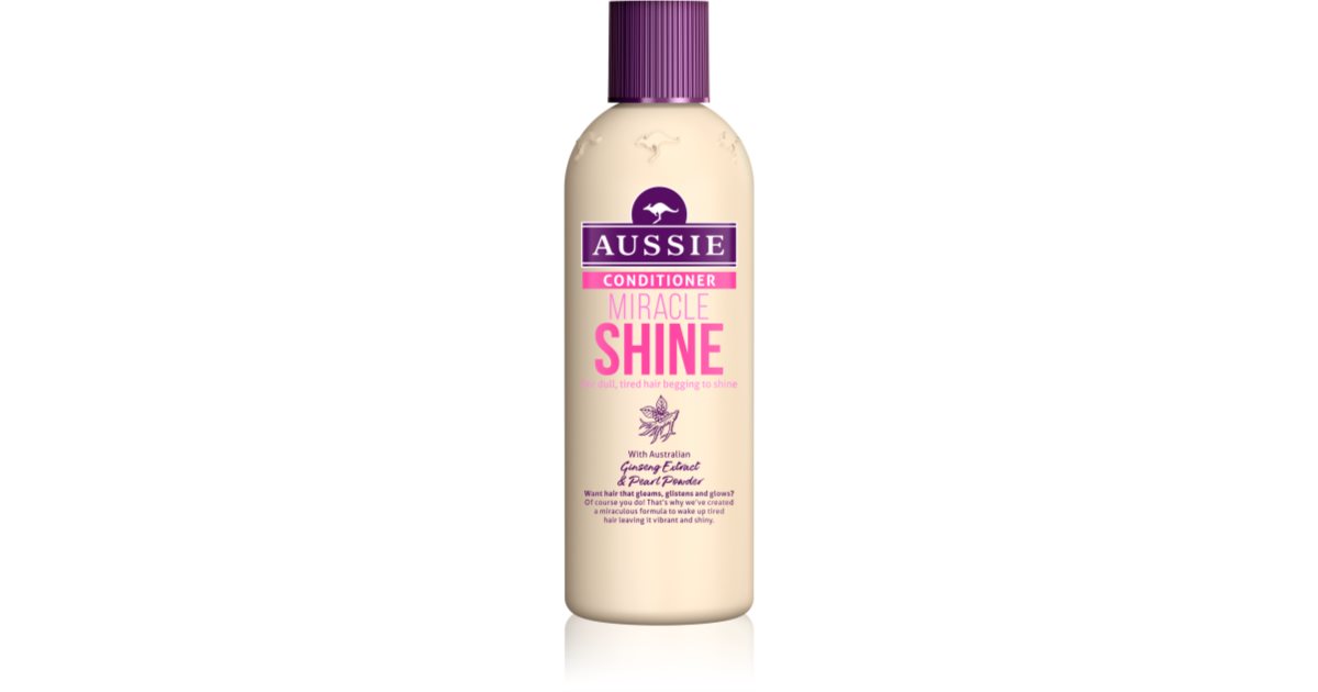 aussie miracle shine conditioner odżywka do włosów nadająca połysk 75ml