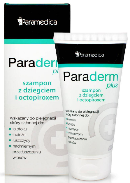 paraderm szampon z dziegciem wizaz