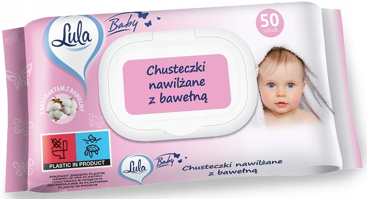 chusteczki nawilżane bawełna