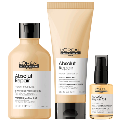 loreal gold absolut repair szampon