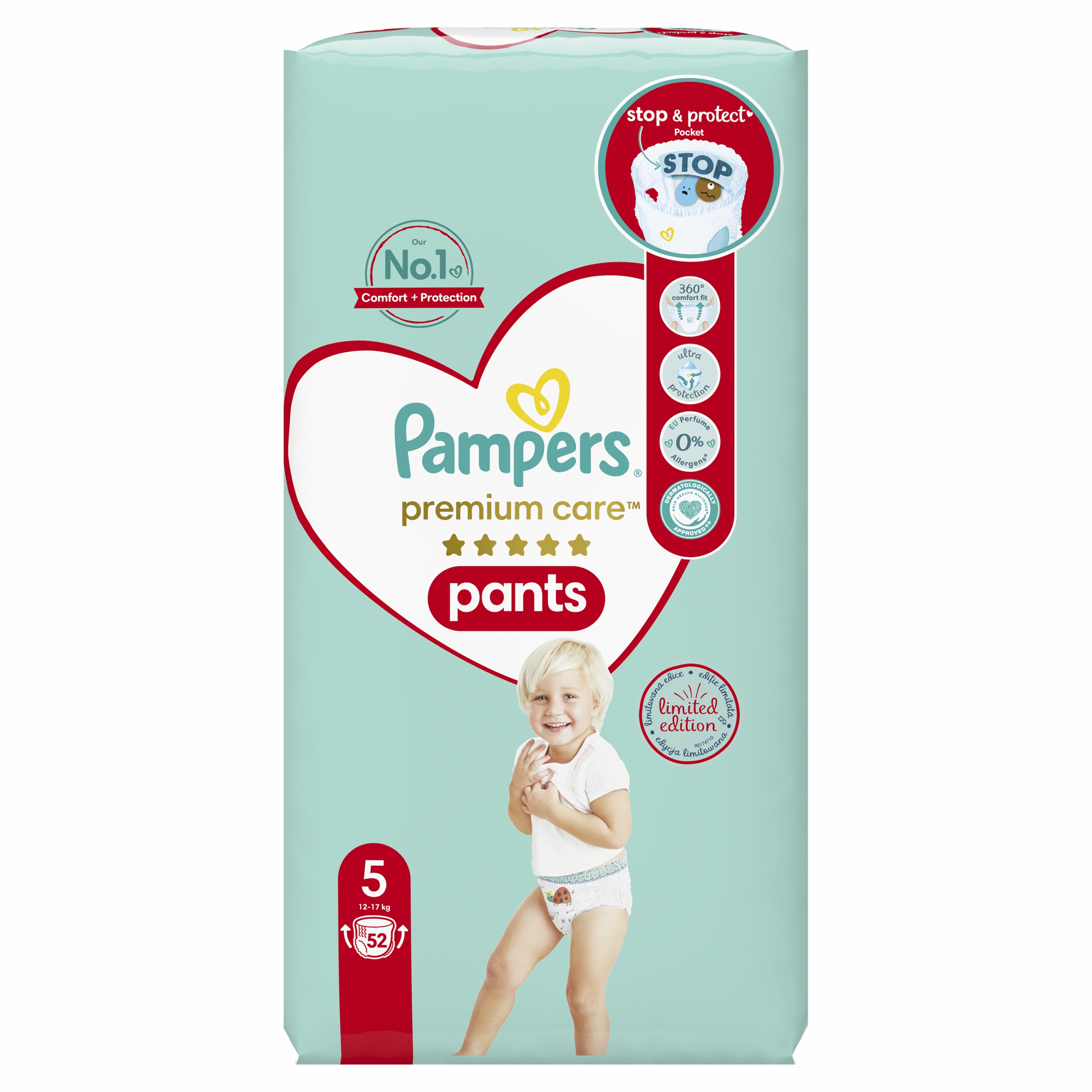 pampers pieluchomajtki pants 5 junior