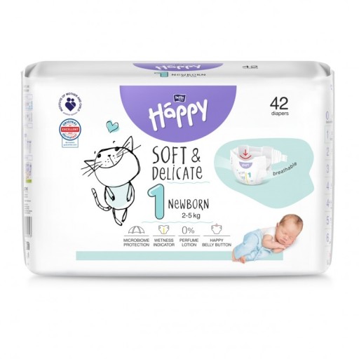 pieluszki pampers premium care 1 wycięcie na pępek