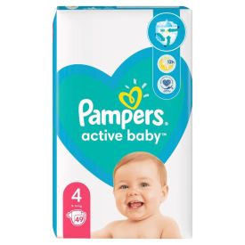 pampers active baby 4 174 szt