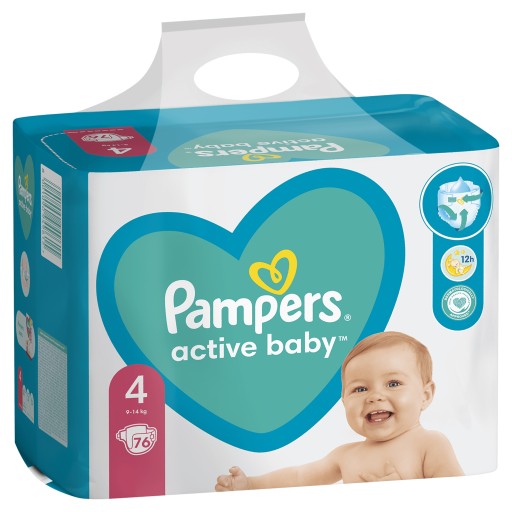 4 pieluchy pampers