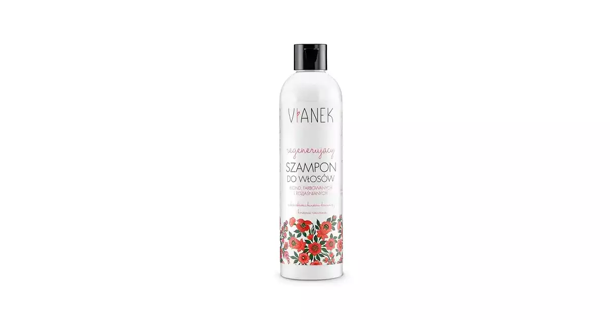 vianek regenerujący szampon do włosów blond farbowanych jasnych 300ml