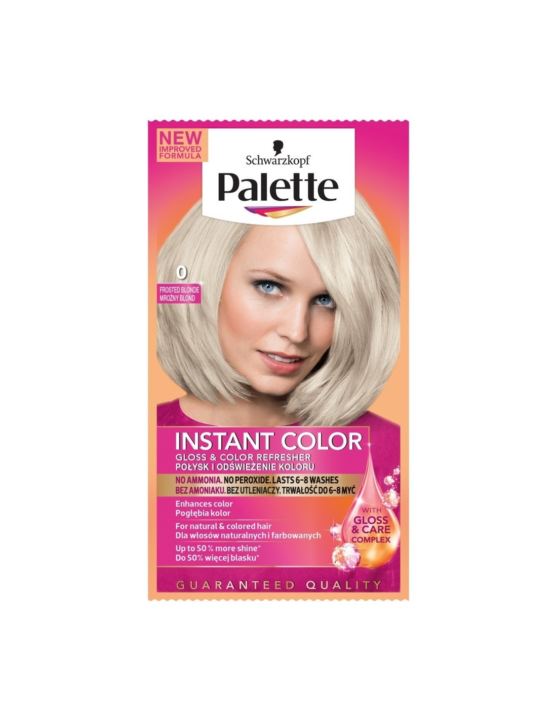 szampon koloryzujący palette blond mroz