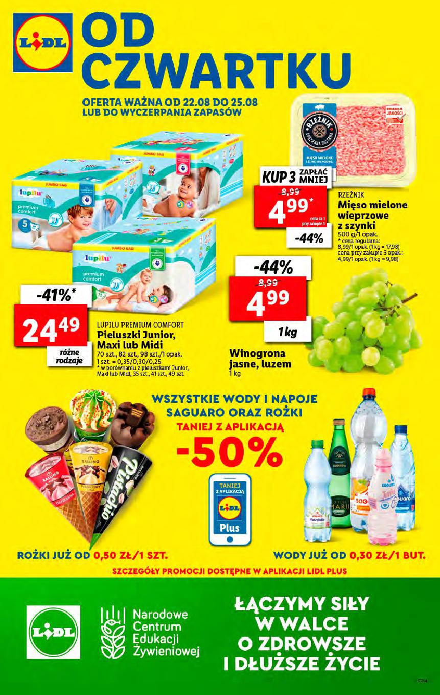 lidl lupilu pieluchy gazetka 2019