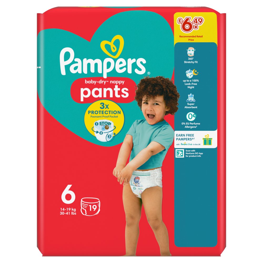 pampers 19 kg