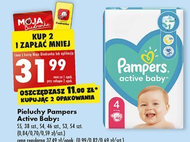 promocja biedronka pampers 4 maxi