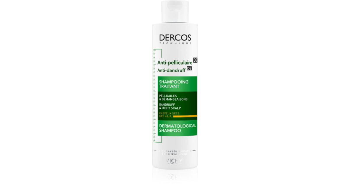 vichy dercos anti-dandruff szampon do włosów z łupieżem tłustym