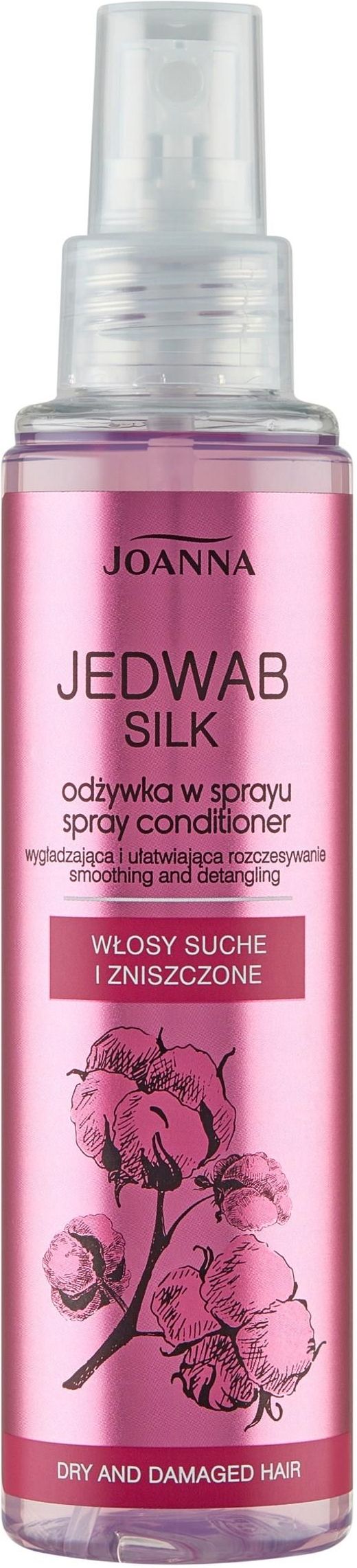 odżywka do włosów w sprayu różowa