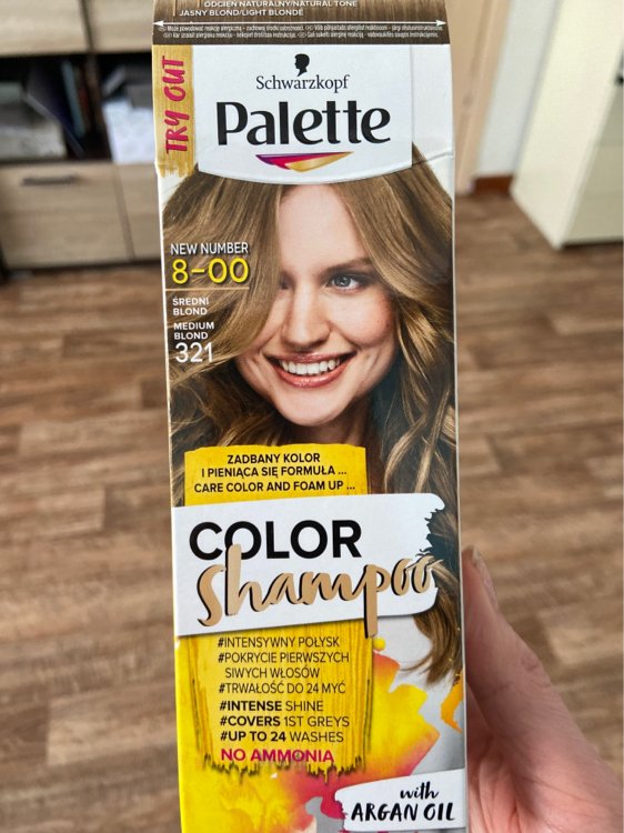 palette szampon kolory blond