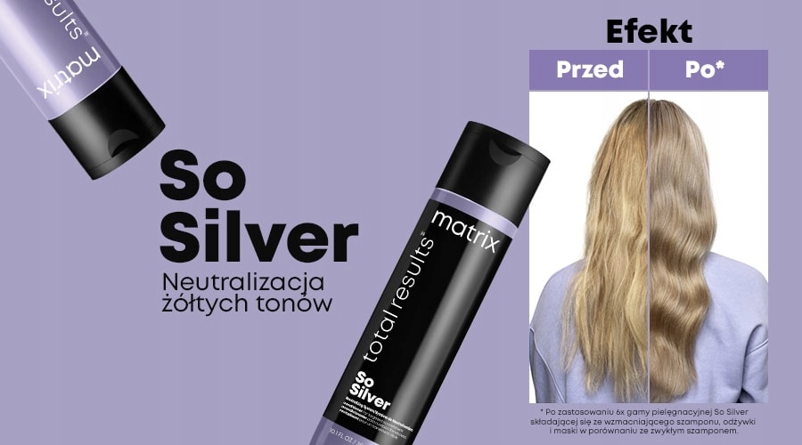 szampon matrix so silver