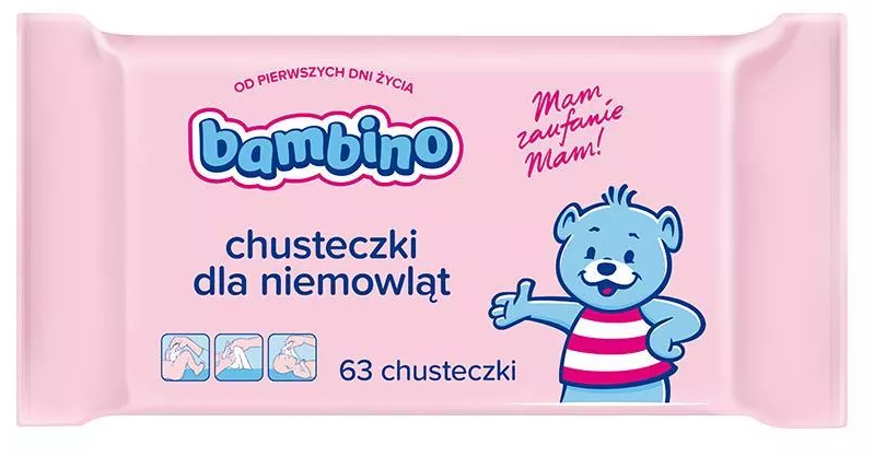 bambino chusteczki nawilżane