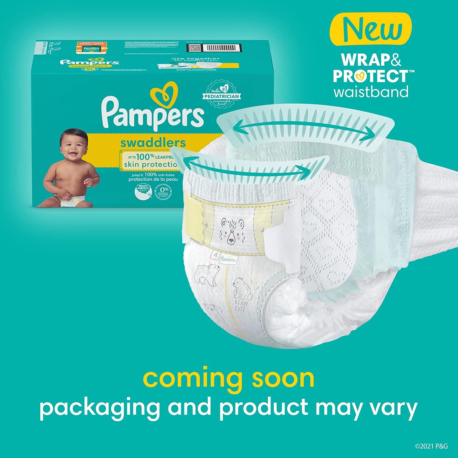 pampers swaddlers size 5