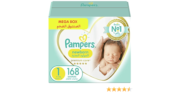 pampers premium care 1 megabox