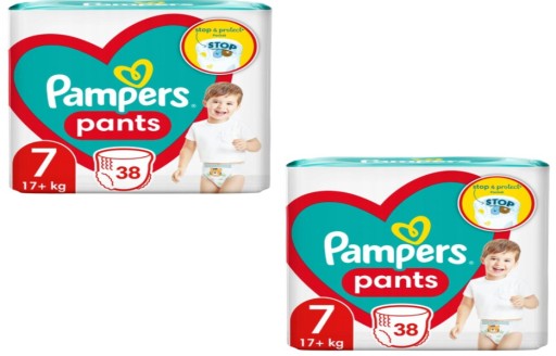 pampers pants 7 allegro