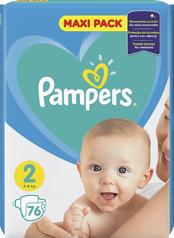 pampers active baby 2 76 szt