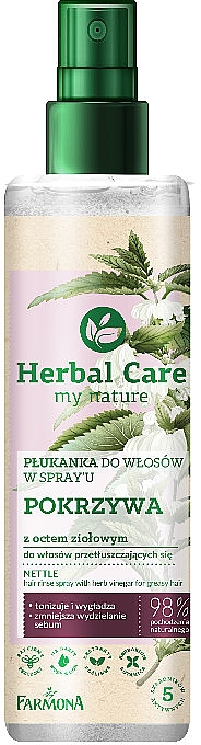 herbal care odżywka do włosów w sprayu normalizująca