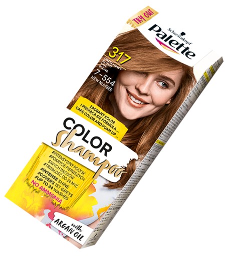 szampon koloryzujący palette orzechowy blond opinie