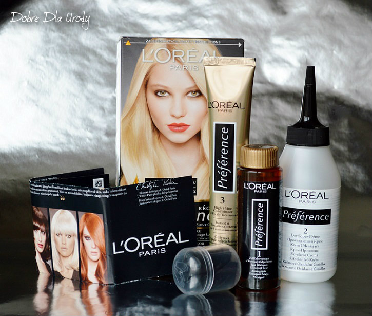 loreal paris preference odżywka do włosów upiększająca kolor