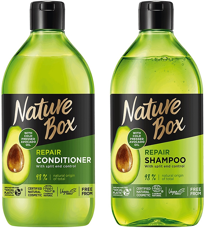 szampon do wlosow natural box avocado wizaz
