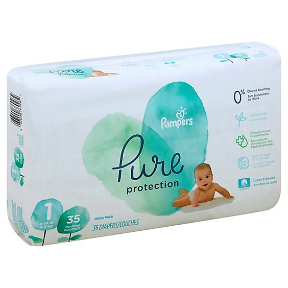 pampers pure protection 1 35