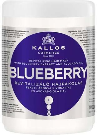 kallos kjmn blueberry szampon do włosów 1000ml wizaz