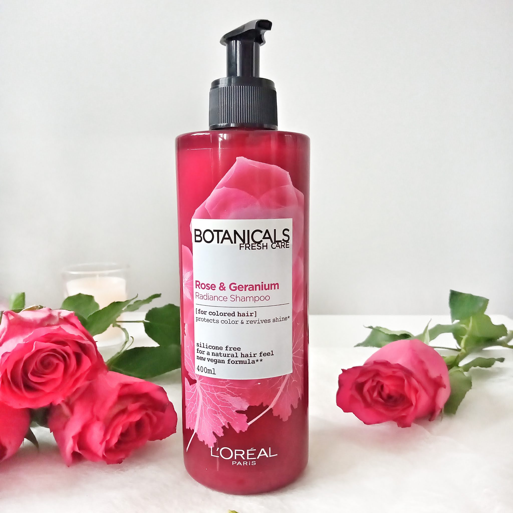 loreal botanicals szampon do włosów farbowanych