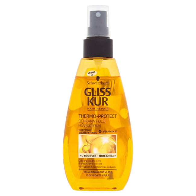 gliss kur thermo-protect termoochronny olejek do włosów 150 ml