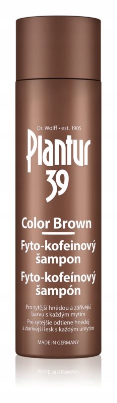 szampon dr wolff plantur 39 dla brunetek