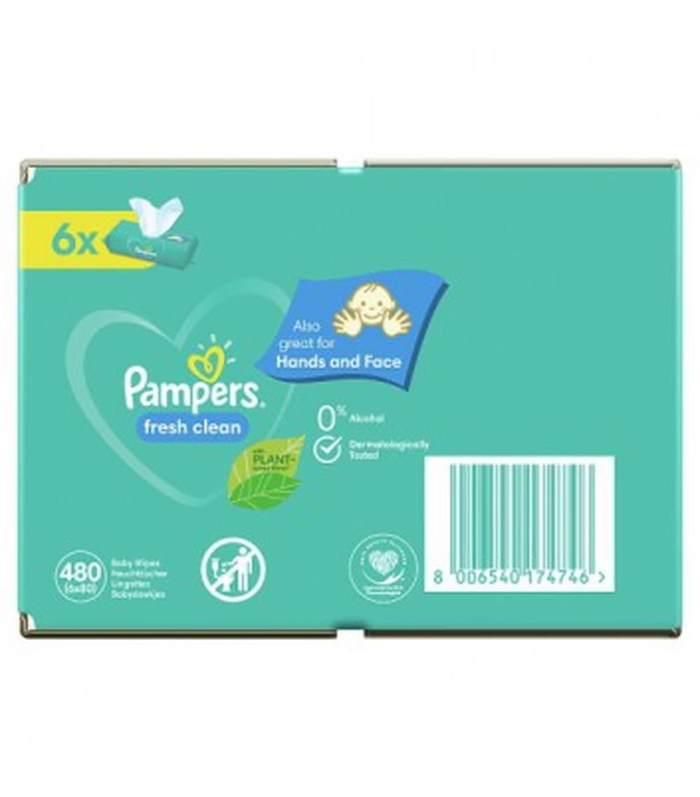 pampers chusteczki nawilżane baby fresh skład