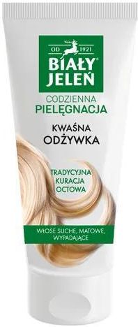 szampon biały jeleń do włosów rozjaśnianych plus odzywka