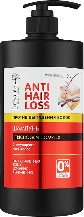 elfa pharm dr sante anti hair loss szampon 1000ml