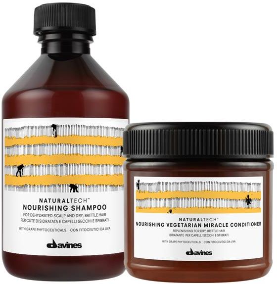 davines naturaltech nourishing szampon i odzywka 75 ml